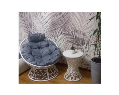 Кресло ''Папасан-мини'' с ротангом